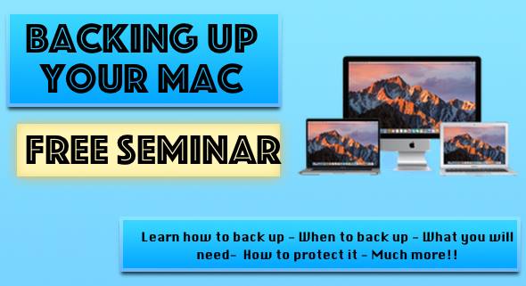 How to back up your mac book